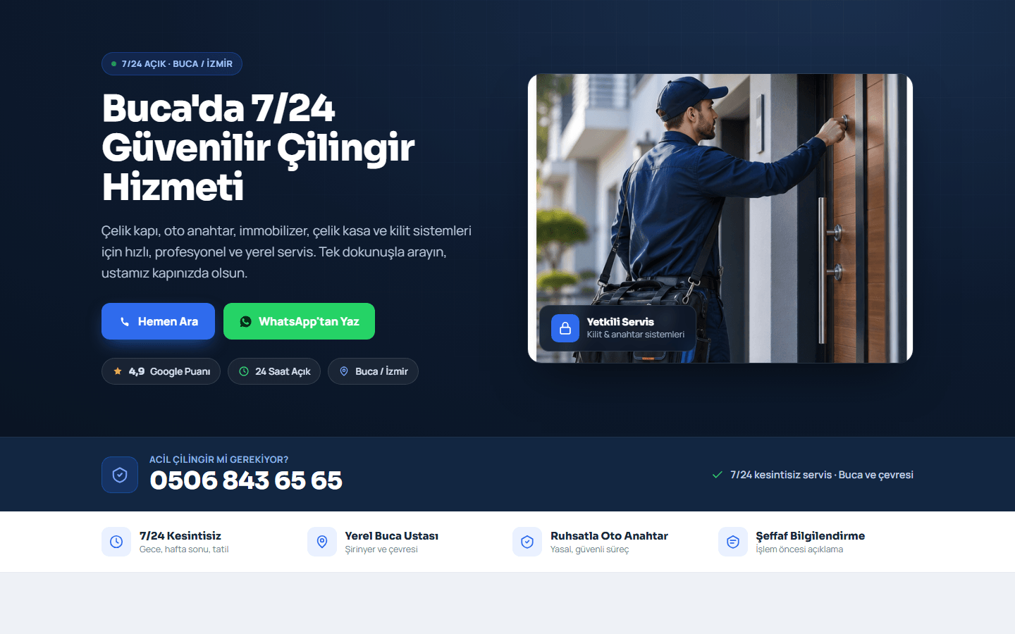 Güven Çilingir — masaüstü görünüm